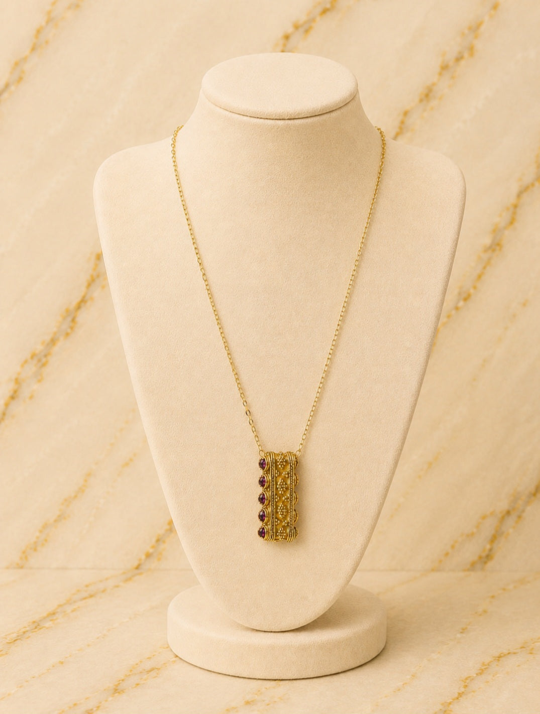 Gilded Amethyst Keepsake