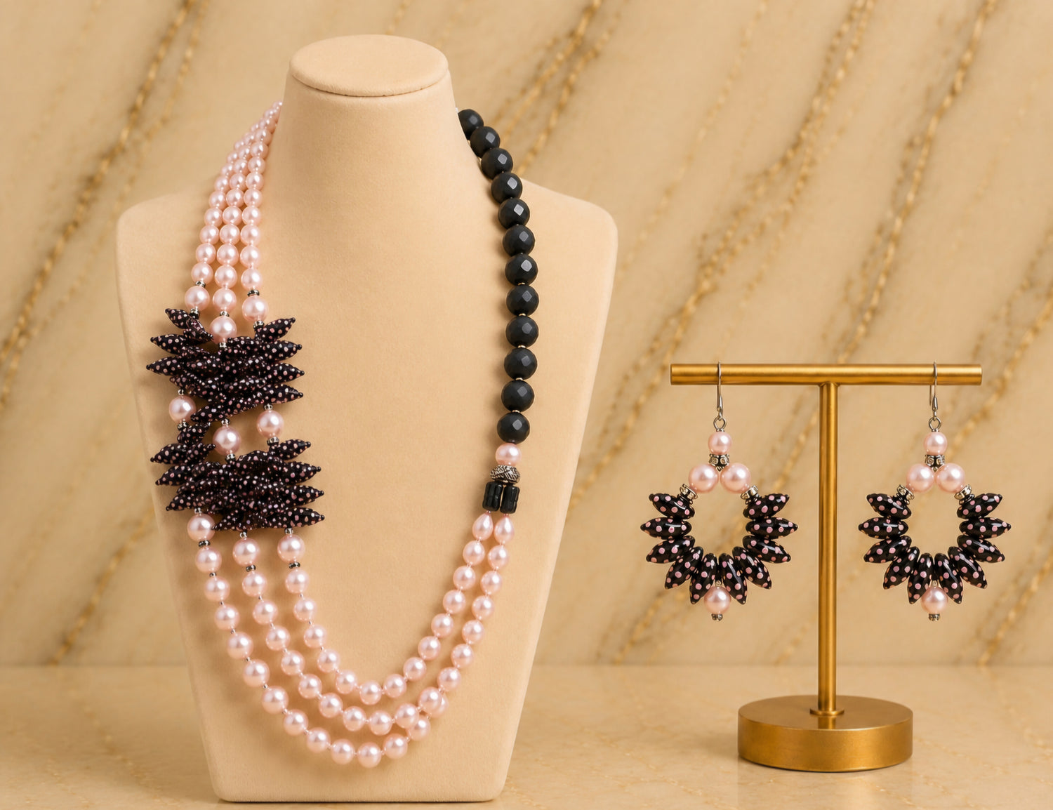 Blush Noir Elegance
